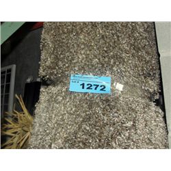 Large Earth tone colors shag area rug