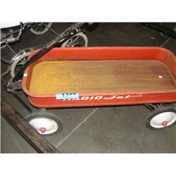 Childs radio jet little red wagon