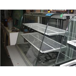Lighted bakery pastries display cabinet