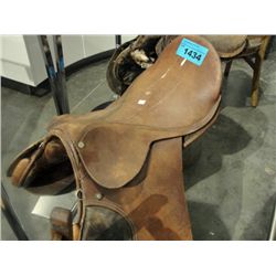 English riding saddle