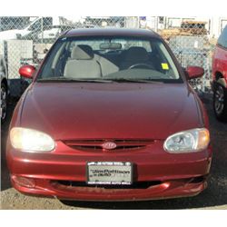 2001 Kia Sephia LS Requires aircare (expired not failed)  169,000km