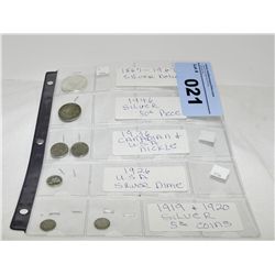 7 Royal Canadian mint and US mint collectors