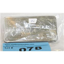 10 Ounce .999 Titanium Investors bar