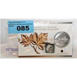 Twenty Dollar Solid Silver Canadian 2102 coin