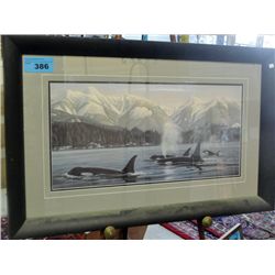 Framed limited edition signed and numbered