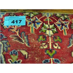 Hand knotted persian area rug