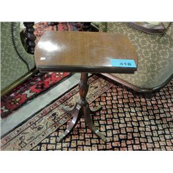 Small Duncan Phyfe claw foot side table