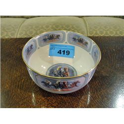 Triple crown bowl by fred stone pickered made in