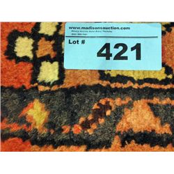 Hand knotted persian area rug runner