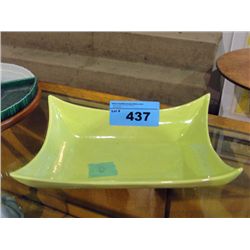 Lime green serving tray circa 1950