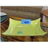 Image 1 : Lime green serving tray circa 1950