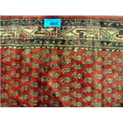 Hand knotted persian area rug runner