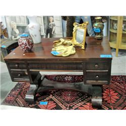 Empire style mahogany desk