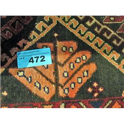 Hand knotted persian area rug