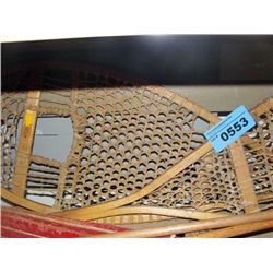 Pair of Faber made in quebec canada snow shoes