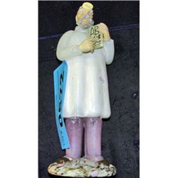Czech art glass figurine