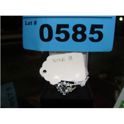 .925 stamped silver and semi precious gemstone