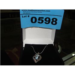 Sterling silver necklace with pendant