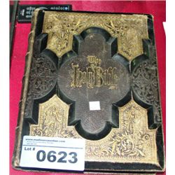 135year old leather bound bible
