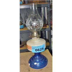 Early 1900s oil lamp