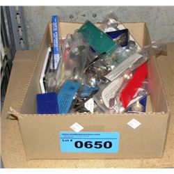 Box of assorted collectors spoons