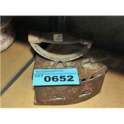 Turn of the last century sad iron