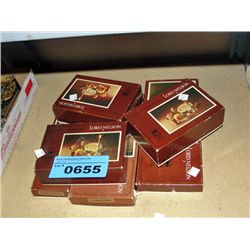 6 boxes of lord nelson dinner table accessories