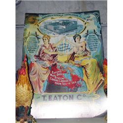 T Eaton company advertisment poster
