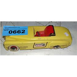 Wooden toy car