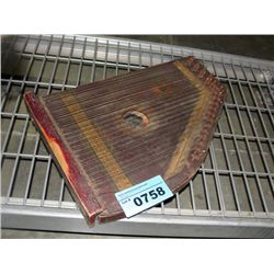 Early 1900s made in USA lap harp