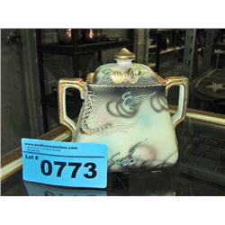 Collectable dragon lidded sugar bowl