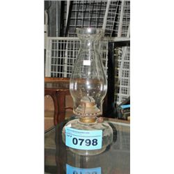 Early 1900s oil lamp