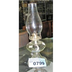 Early 1900s oil lamp