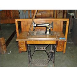 Singer tredle sewing machine