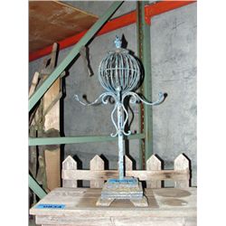 Rustic looking coat hat rack