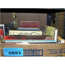 One box of mostly art related books