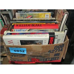 One box of mostly art related books