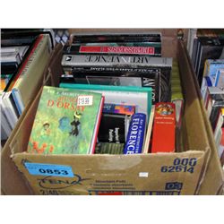 One box of mostly art related books