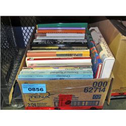 One box of mostly art related books