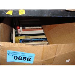 One box of mostly art related books