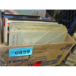 One box of mostly art related books
