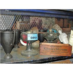 Shelf lot of collectables misc and decorative