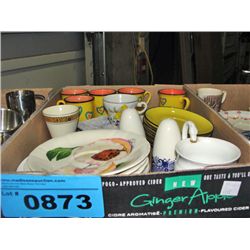 One box of collectable items