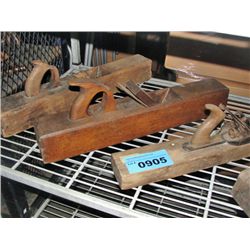 Lot of 6 wooden block planes