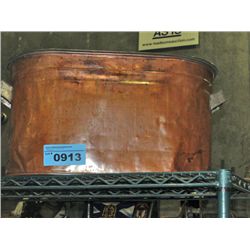 lidded copper boiler