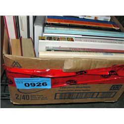 One box of assorted books, mainly art books