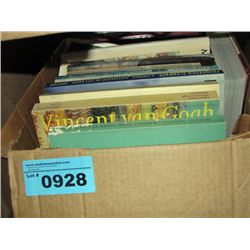 One box of assorted books, mainly art books