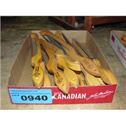 Box of hand made in canada wood handled bread