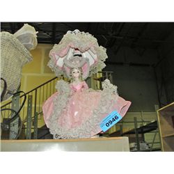 Fancy doll table lamp