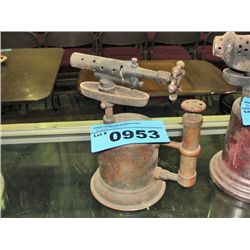 Vintage brass blow torch